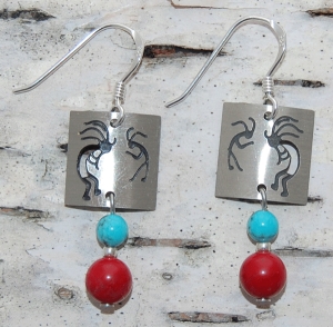 Kokopelli Earrings