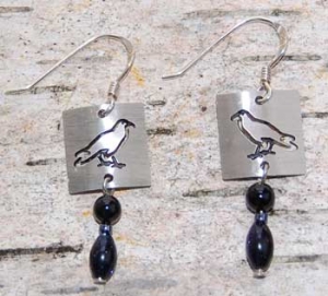 Raven Earrings