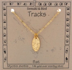 Bat Track Necklace