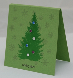 Multi- Posts tree - sapphire, amethyst, diamond