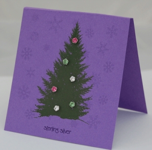 Multi-Posts tree - rose, peridot, diamond
