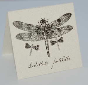 Dragonfly Marcasite Natural History Earrings - silver