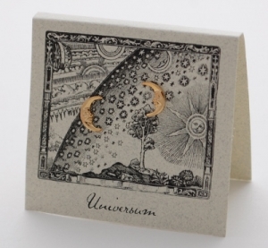 Quarter Moon Earrings Natural History - gold