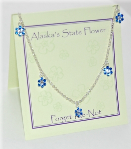 Forget Me Not Necklace
