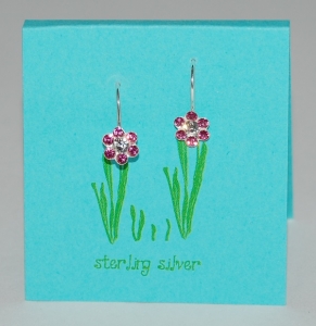 Pretty Petal Earrings - rose