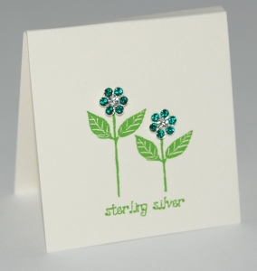 Pretty Petal Earrings - emerald