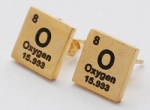 Oxygen Elements Earrings - gold