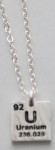Uranium Necklace - silver