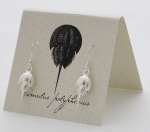 Horseshoe Crab Dangle Earrings