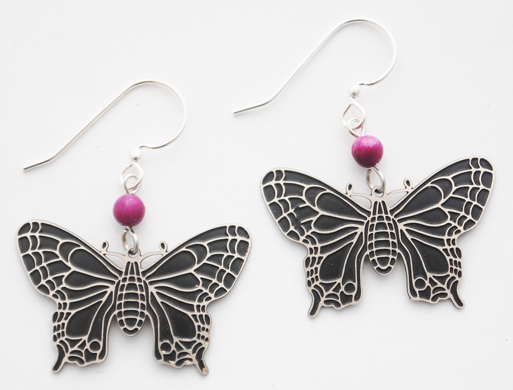 Butterfly Earrings Semaki & Bird, Ltd.