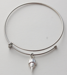 Horseshoe Crab Bracelet - silver