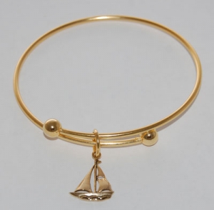 Sailboat Bracelet - gold