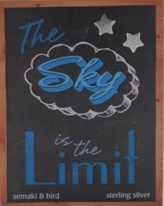 Star Earrings - Chalkboard