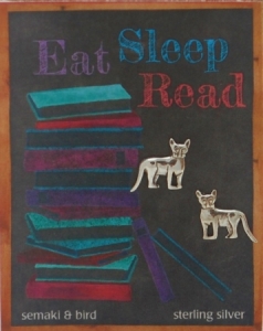 Cat Earrings - Chalkboard