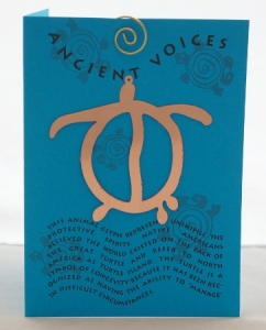 Turtle Suncatcher Card