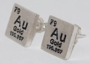 Gold Elements Earrings - silver