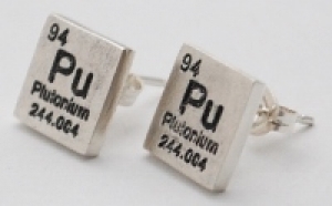 Plutonium Earrings - silver