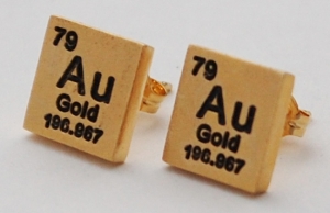 Gold Elements Earrings - gold