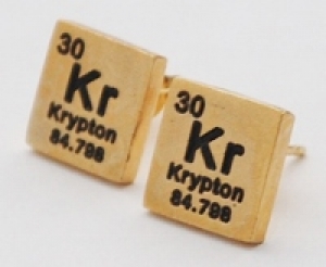Krypton Elements Earrings - gold