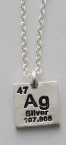 Silver Necklace - silver