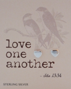 Heart Earrings - silver