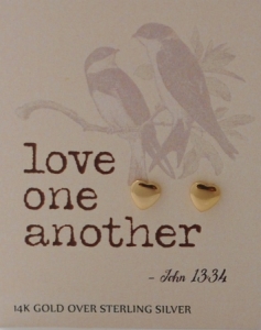 Heart Earrings - gold