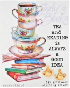 Teapot Book Lovers Studs-14k gold over sterling silver