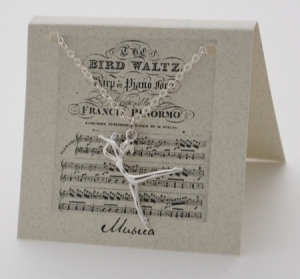 Dancer Necklace - silver