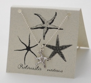 Starfish Necklace - silver
