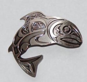 Salmon Pin