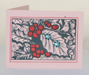 Holly Flower - emerald