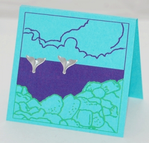 Whale Tail Earrings