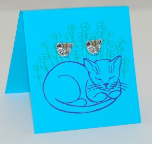 Cat Earrings