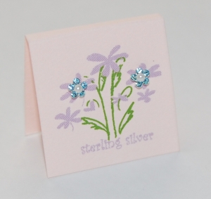 Aquamarine Petite Petals