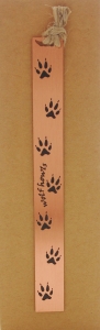 Wolf Track Bookmark