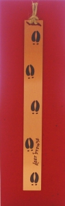Deer Track Bookmark
