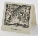 Sun Natural History Earrings - silver