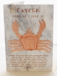 Cancer Suncatcher Card