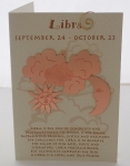 Libra Suncatcher Card